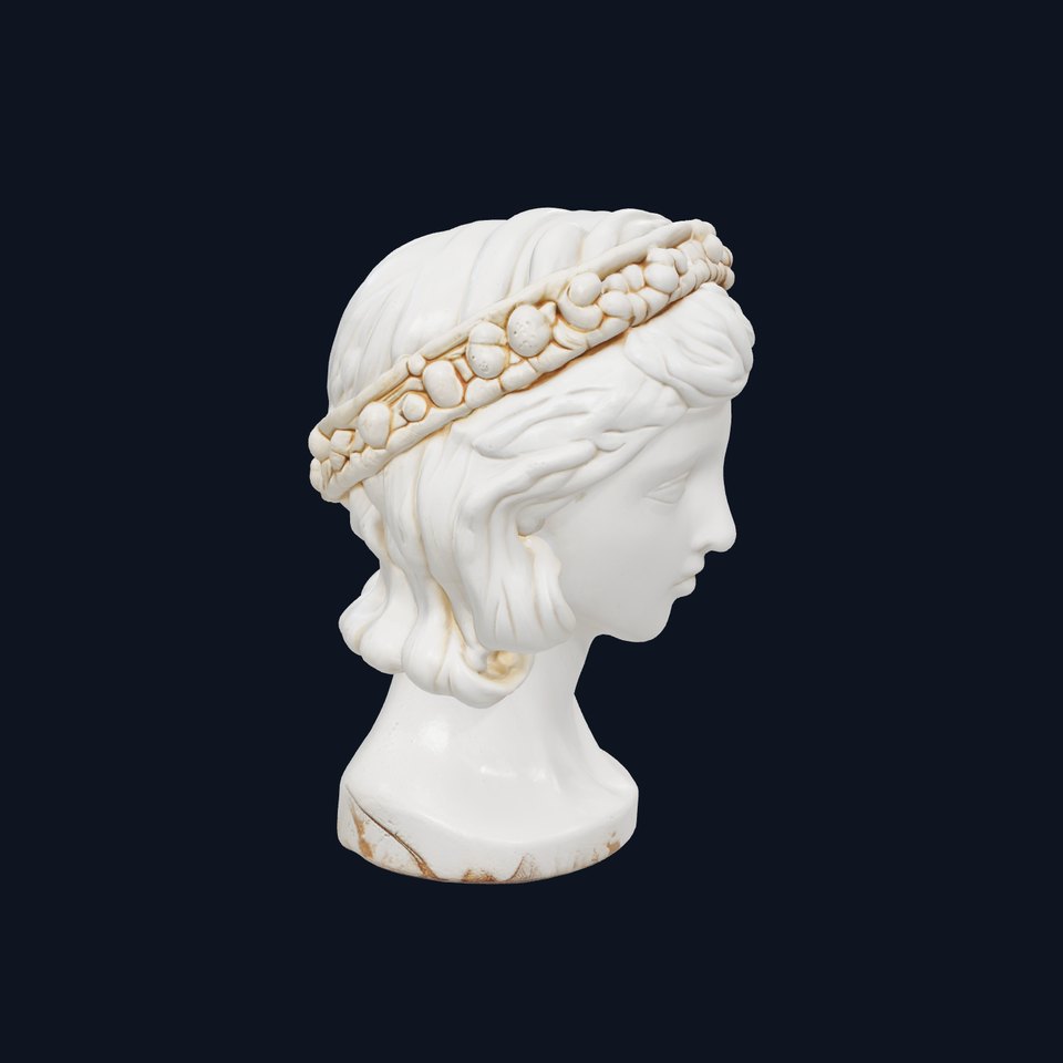Roman Noble Bust with Ornamental Headband