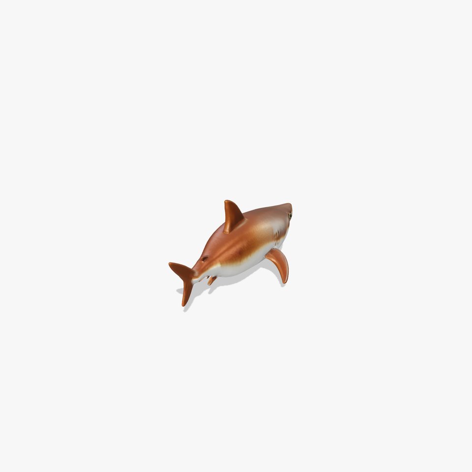 Cookiecutter Shark Detailed Model