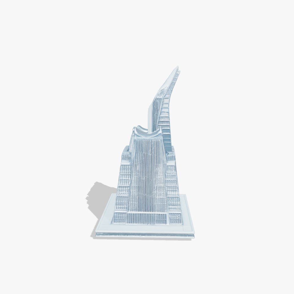 Futuristic Skyscraper Architectural Model