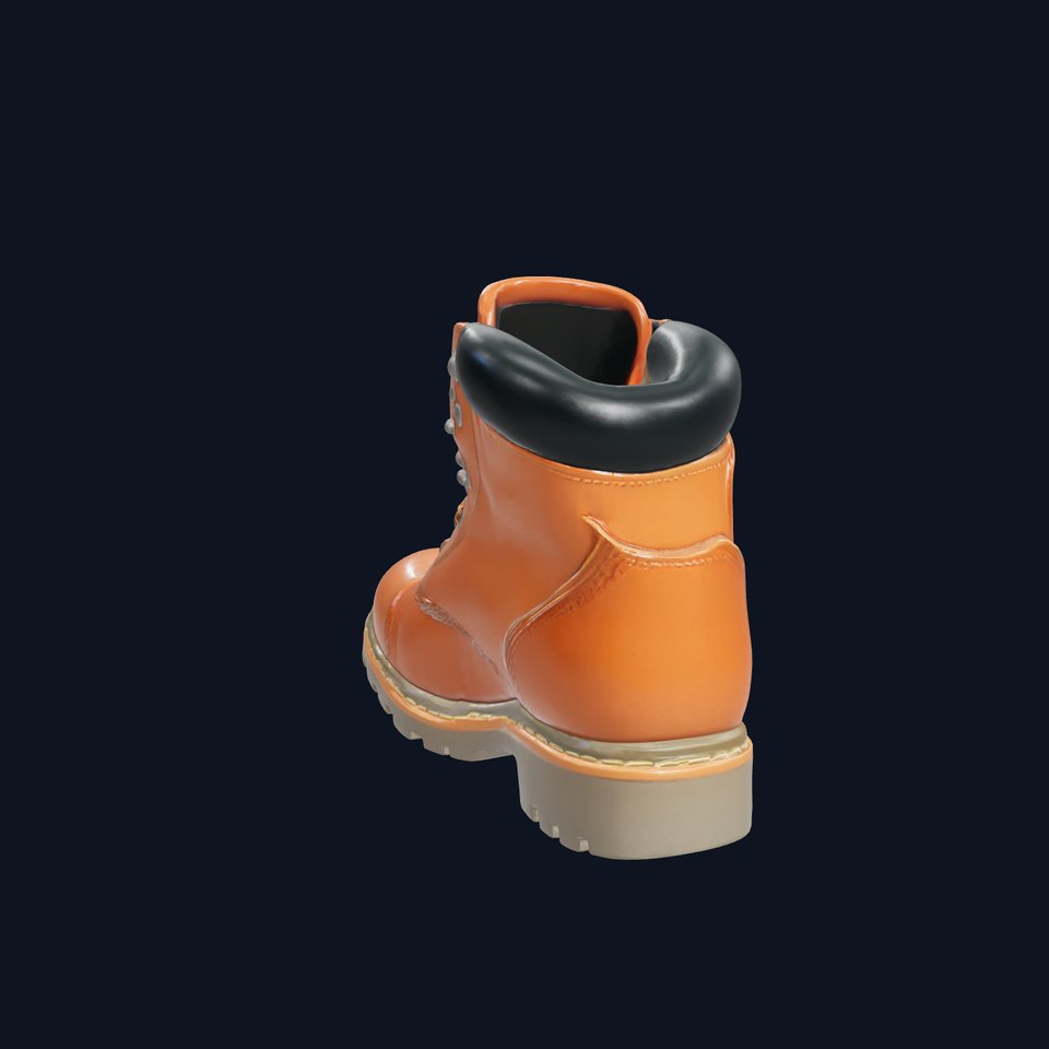 Heavy Duty Leather Work Boots with Protective Toe