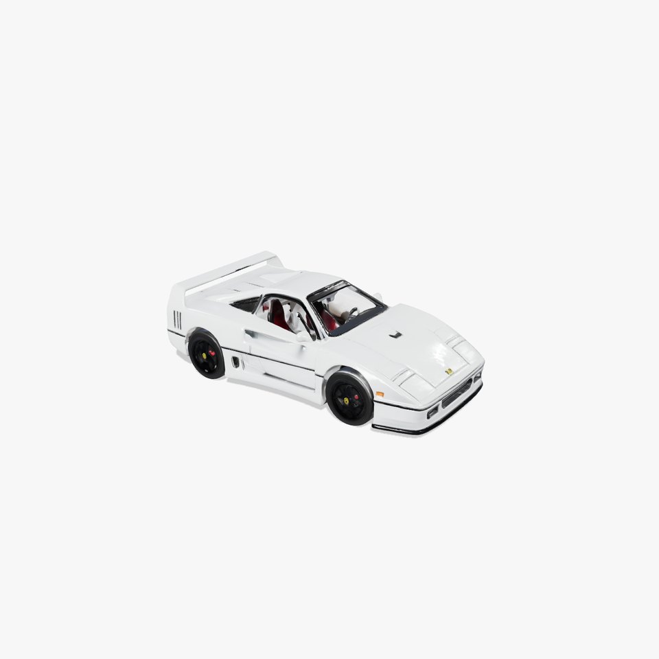 Ferrari F40 Twin Turbo Carbon Fiber Model