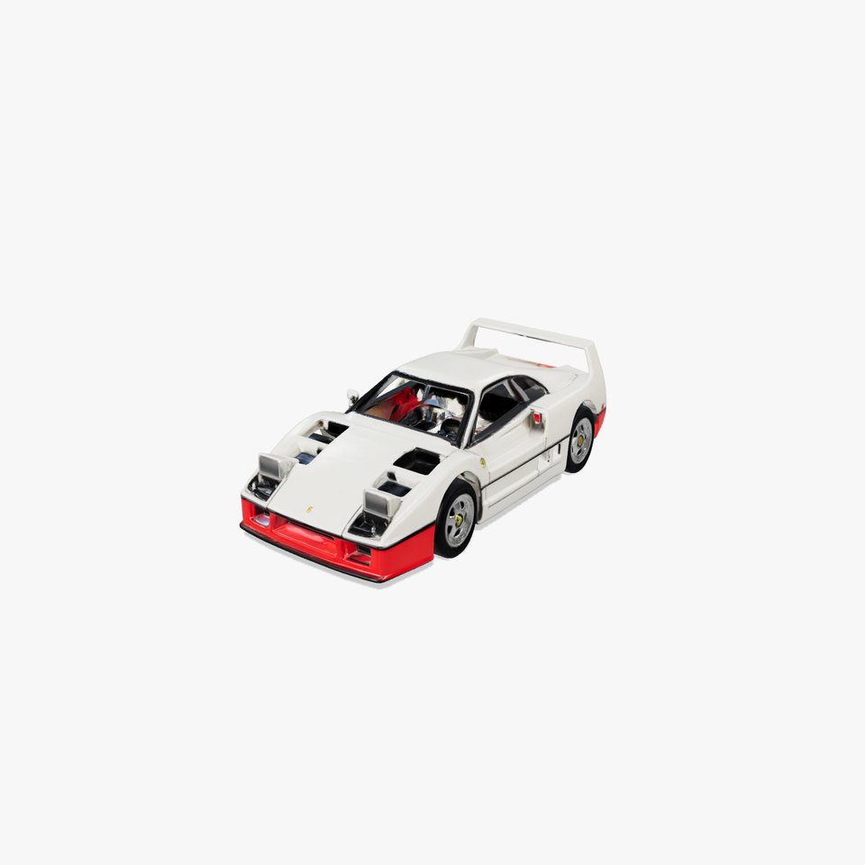 Ferrari F40 Carbon Fiber Twin Turbo 1980s Supercar