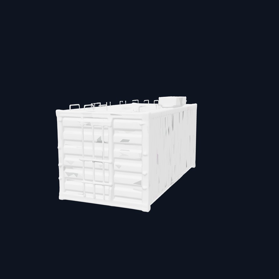 Space Transport Container with Self-Sustaining Pressure System