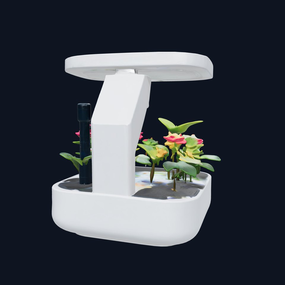 Automated Plant Care Gardening System 3D Model