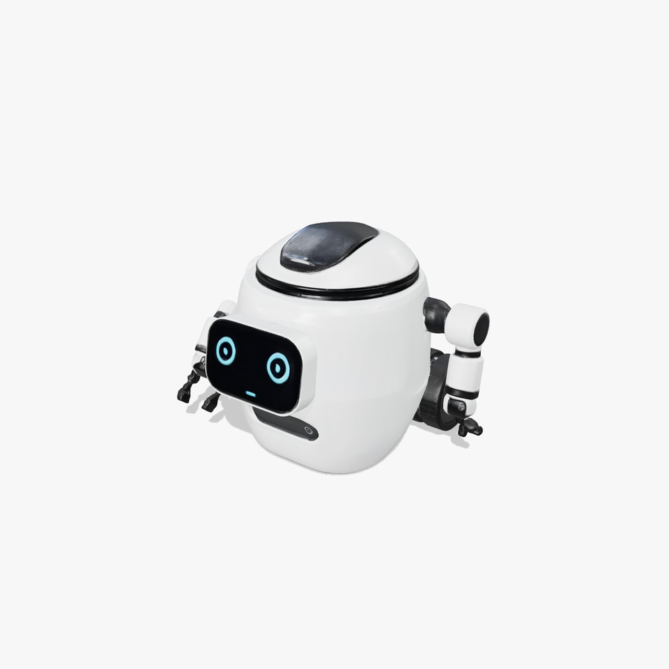 Friendly Household Assistant Robot with Interactive Features