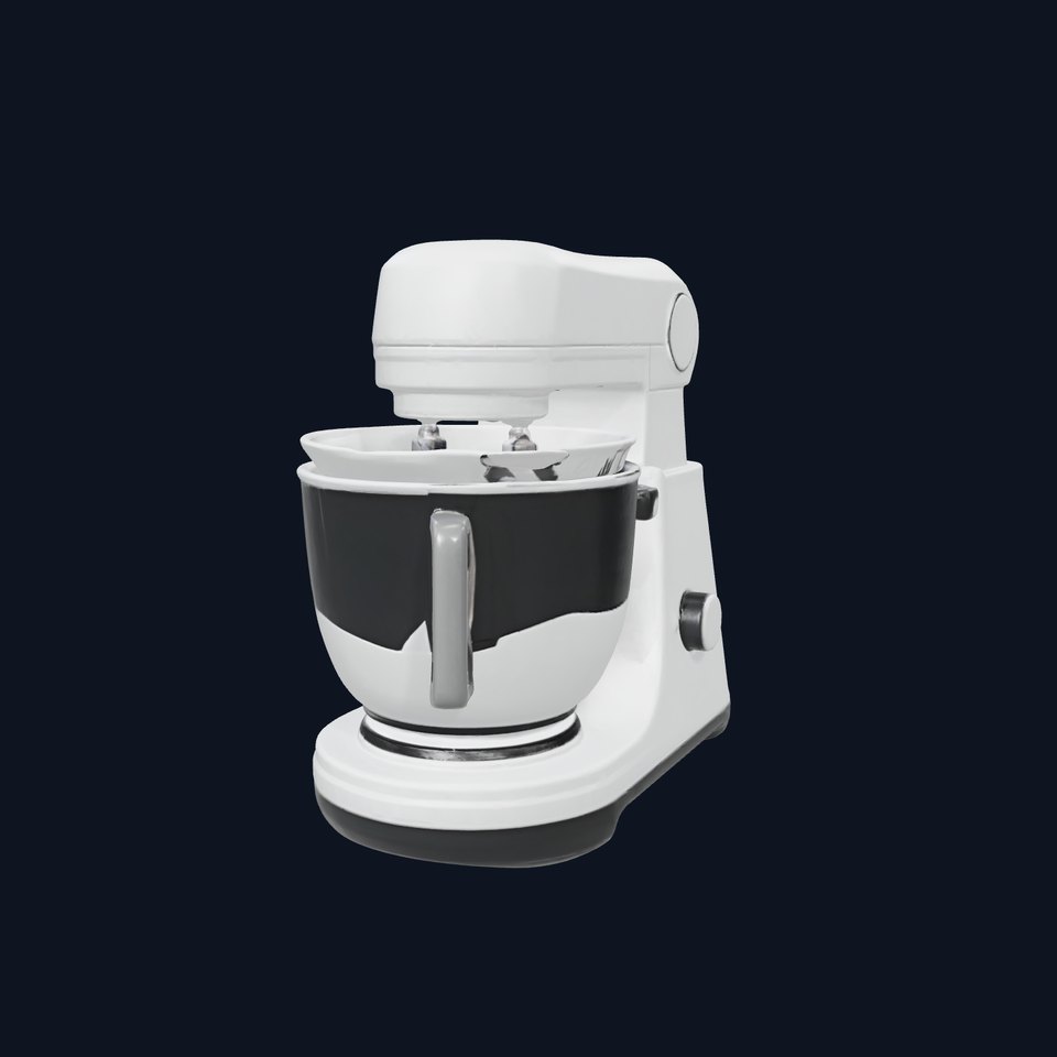 Multifunctional Kitchen Mixer with Robotic Arm