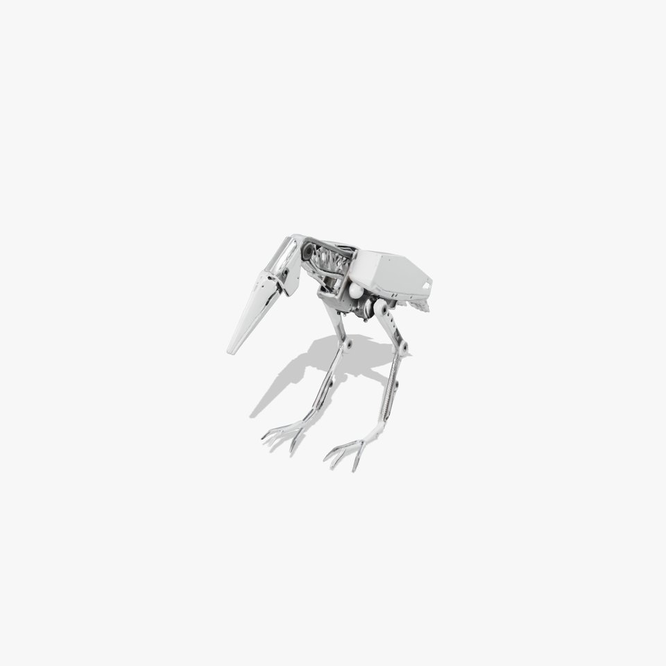 Mechanical Crane with Telescopic Titanium Alloy Legs