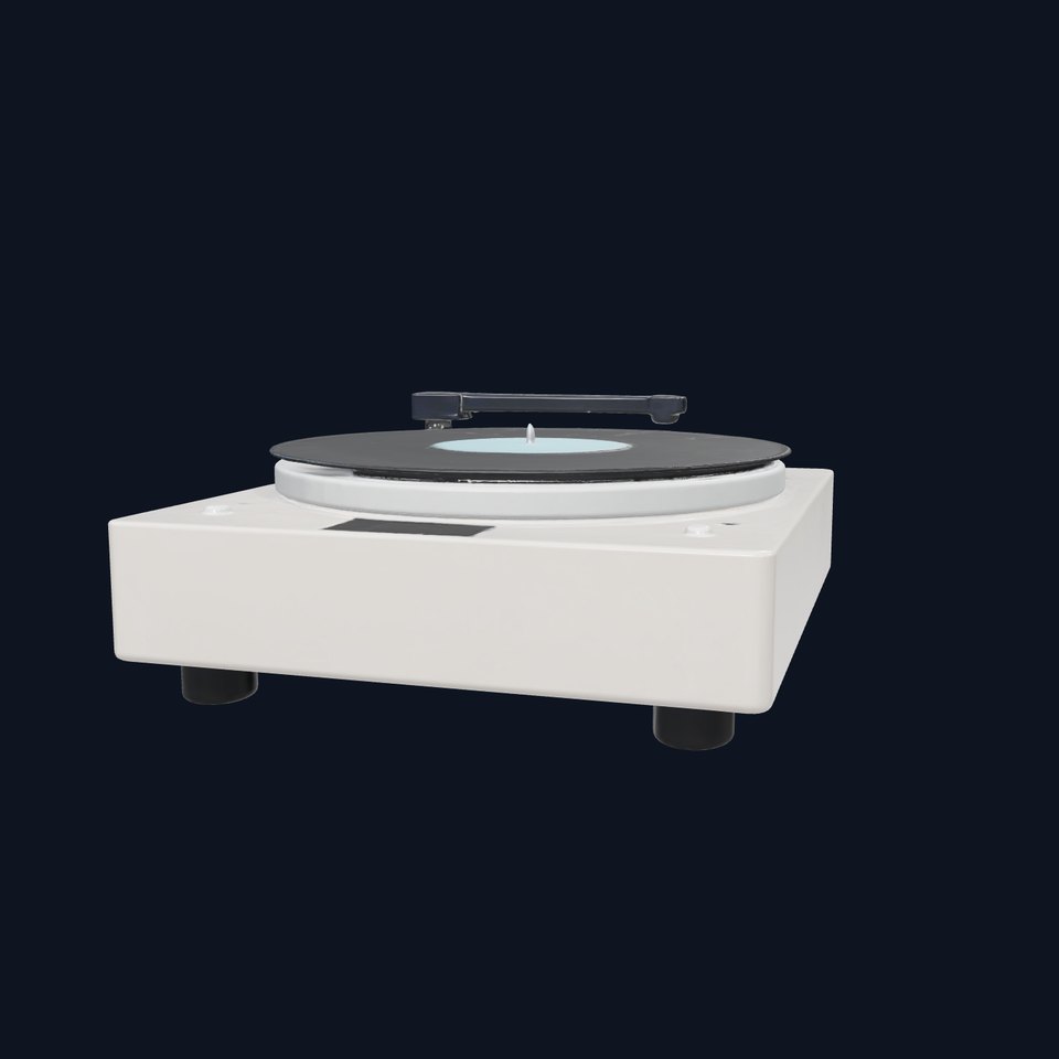 Turntable Vinyl Player with Digitization Feature