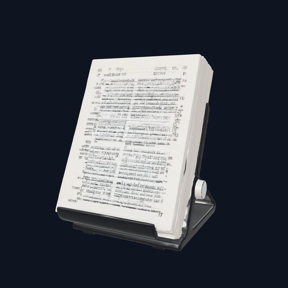 Adjustable Mechanical Book Holder