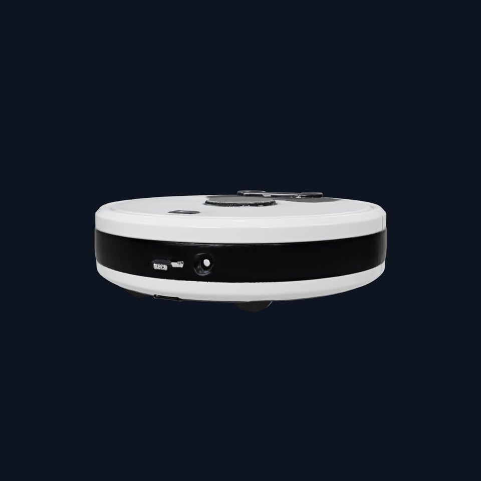 Robotic Vacuum Cleaner with Self-Cleaning and Camera Navigation