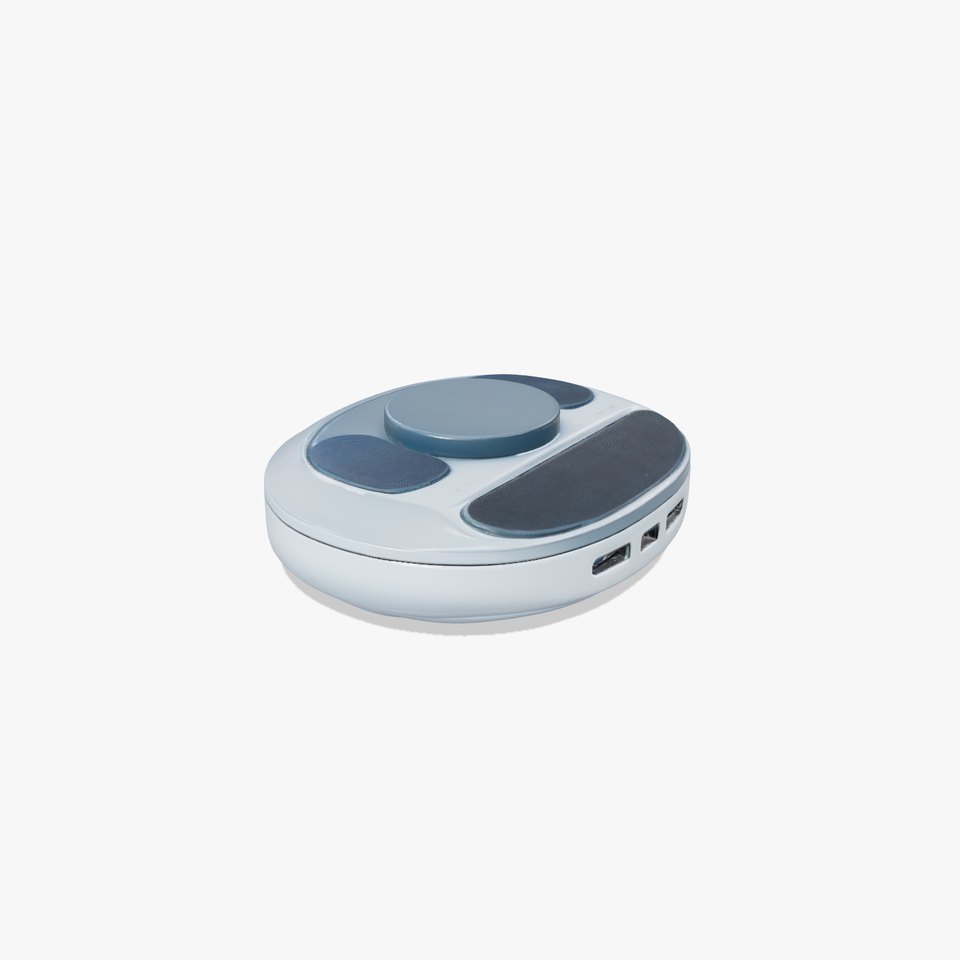 Model C Futuristic Gadget Station with USB Ports