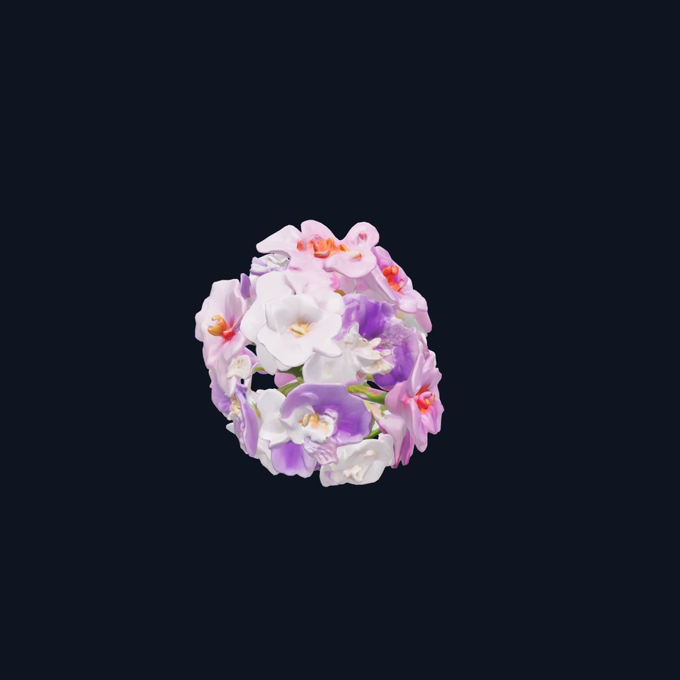 Dreamscape Flowers Bouquet with Vibrant Colors