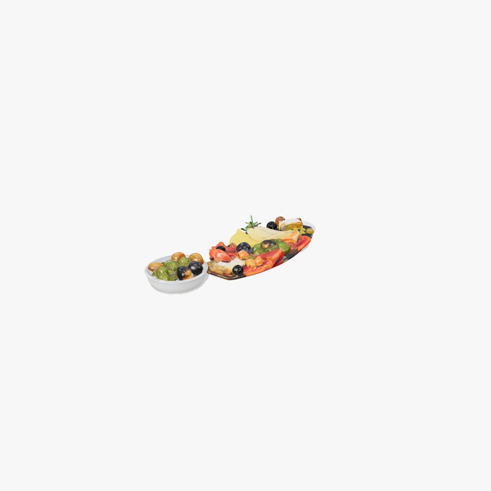 Gourmet Tapas Selection Platter Model