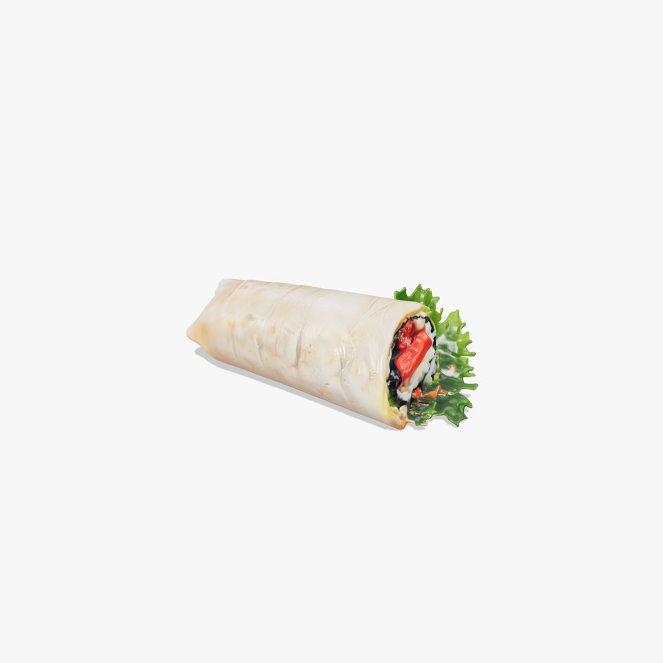 Sushi Burrito Fusion Wrap Model Pack