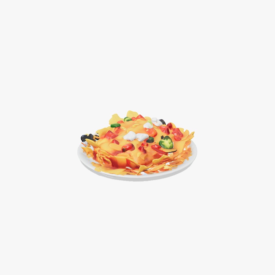 Loaded Nachos Food Display model pack