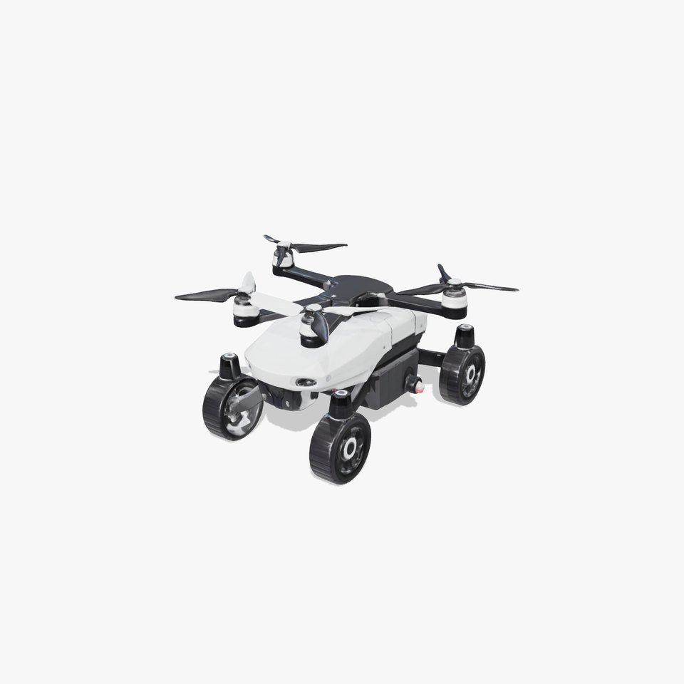 Compact Urban Sweeper Drone model pack