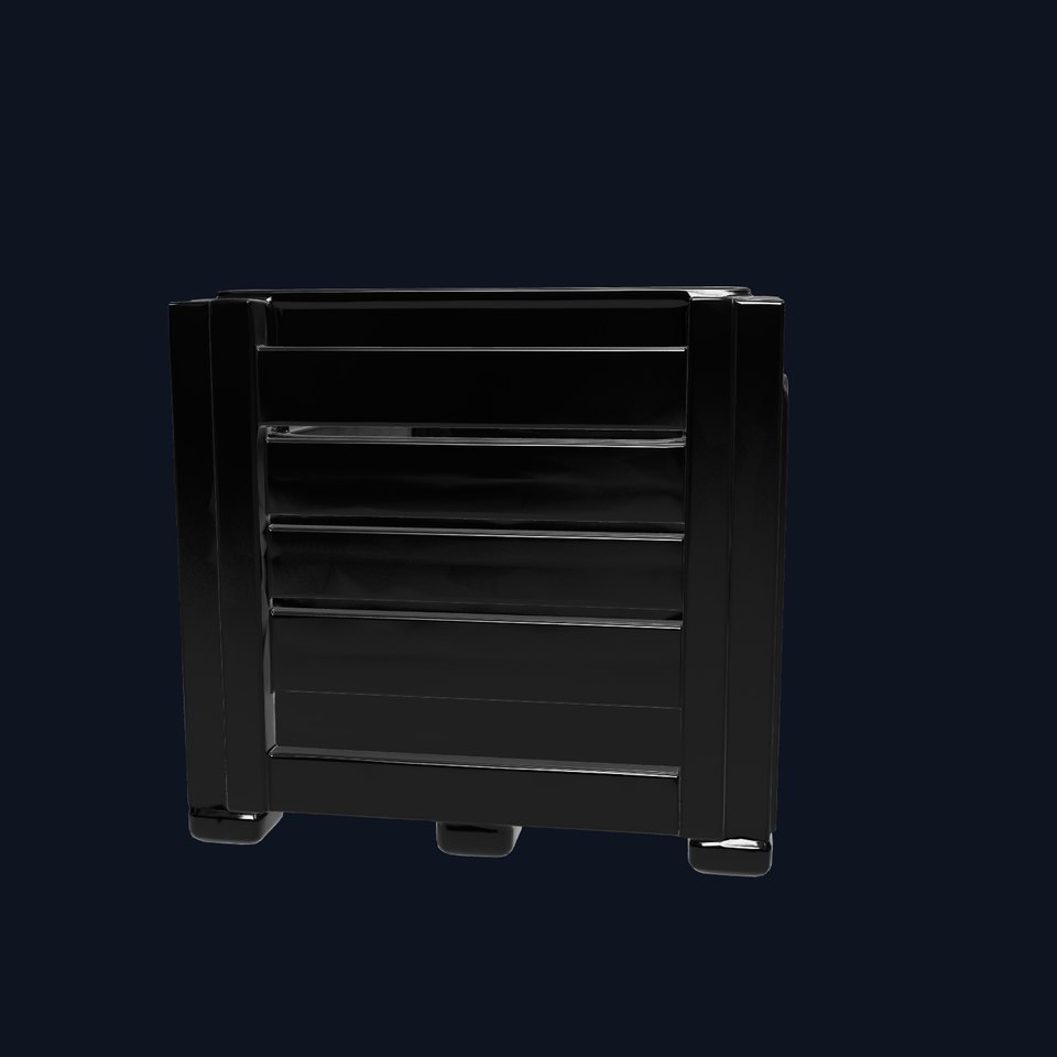 Classic Wooden Shipping Crate model pack