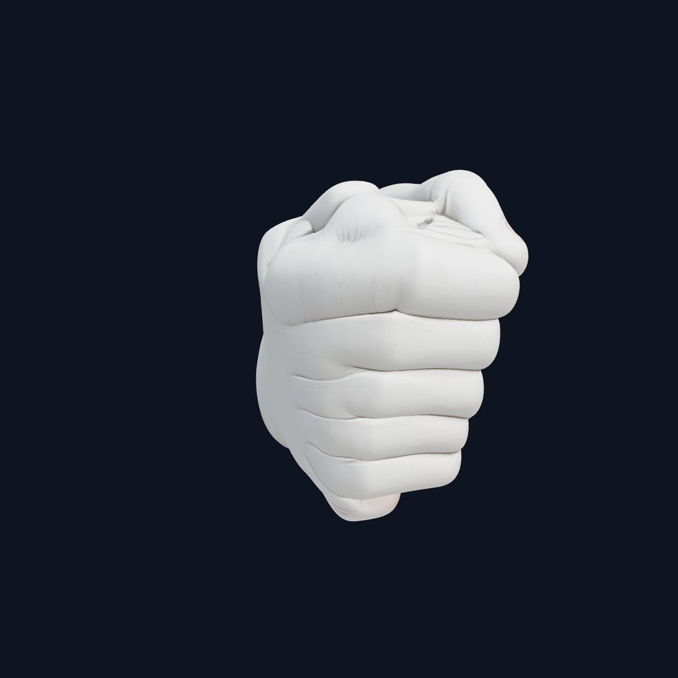 Strength Detailed Fist model pack for empowerment projects