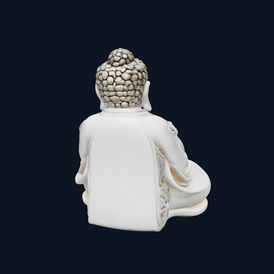 Buddha Statuette Meditative Pose model pack