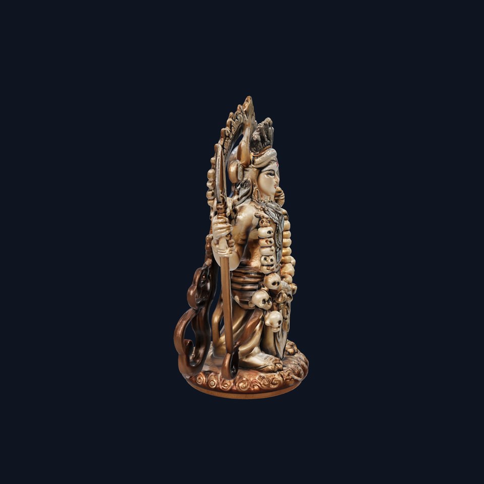 Fierce Kali Statuette model pack