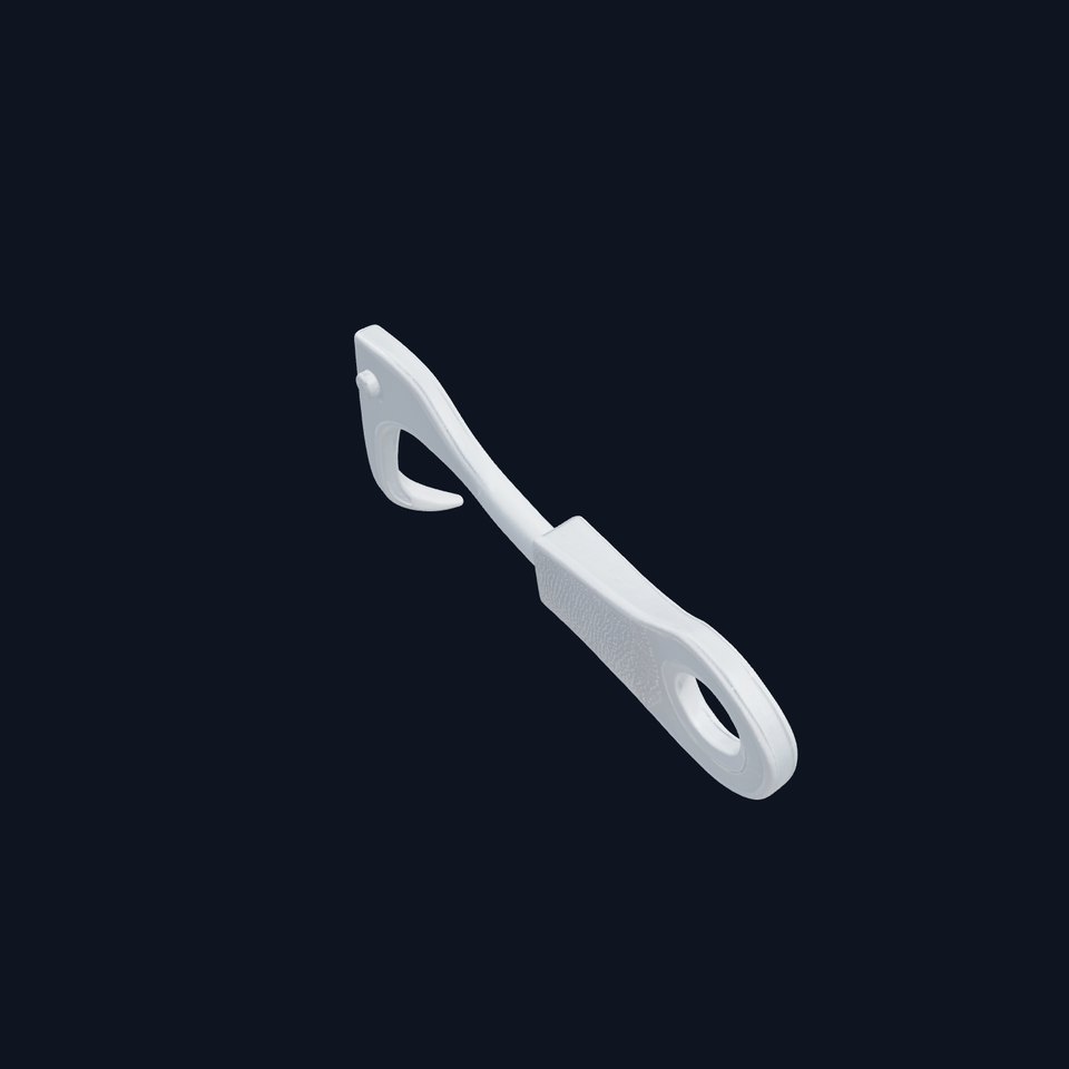 Precision Ice Climbing Tool model pack with ergonomic alloy design