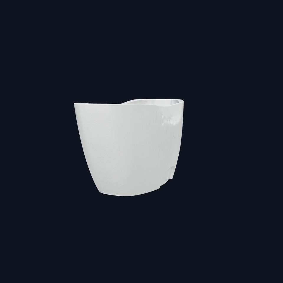 Oval Stone Bathtub Double-Wall Design model pack