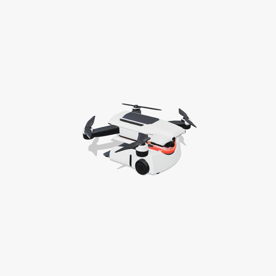 Eco Sweeper Drone model pack