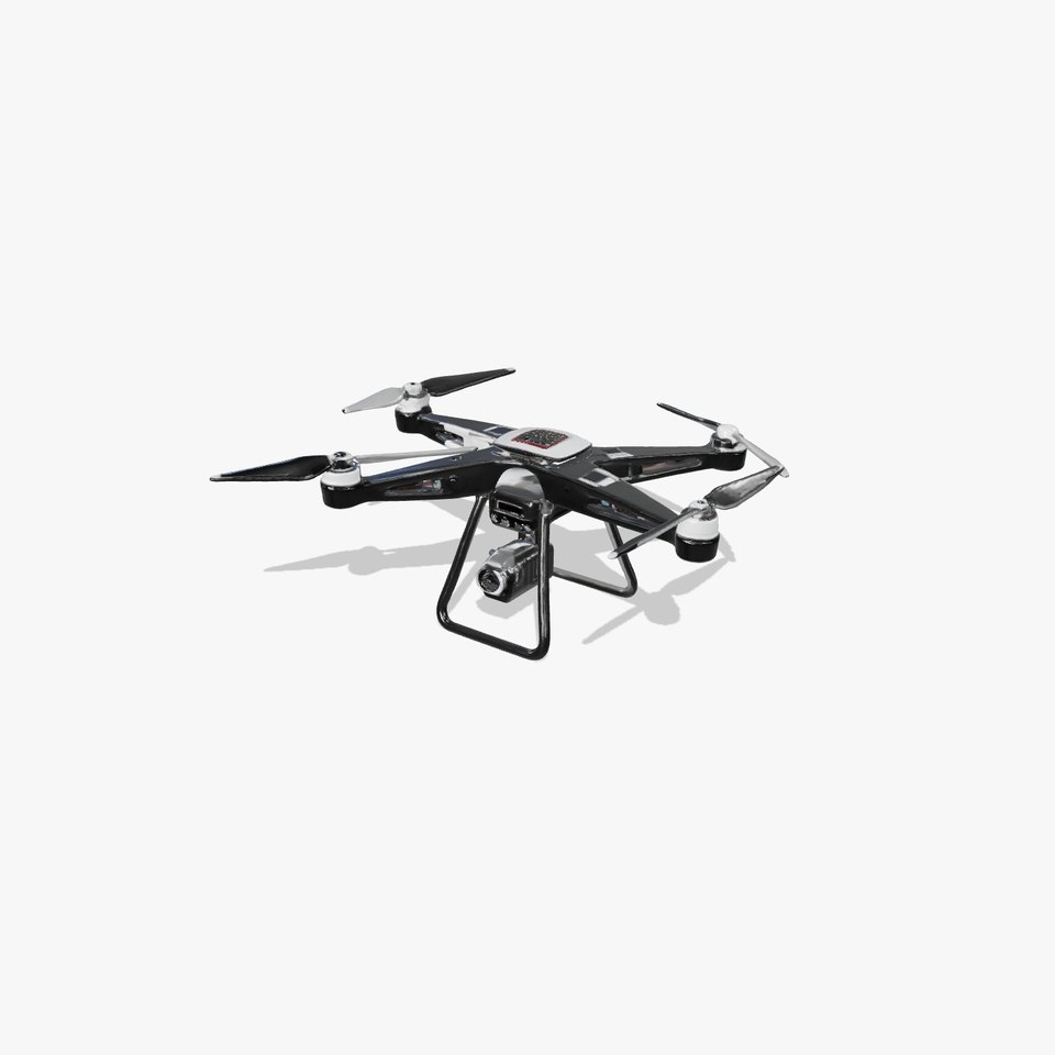 Mohajer UAV High-Detailed Sensor and Wing Design Model Pack