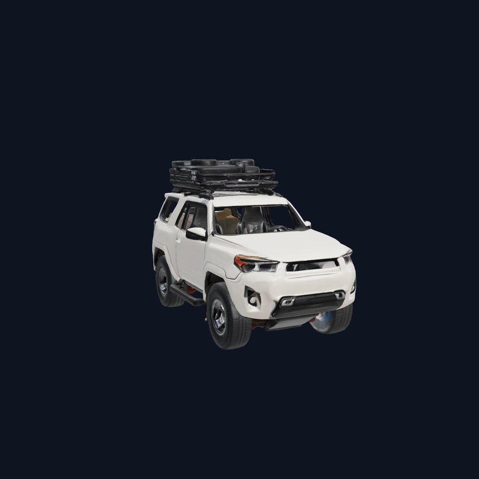 Adventure-Ready SUV 3D Model Pack with Detailed Exterior