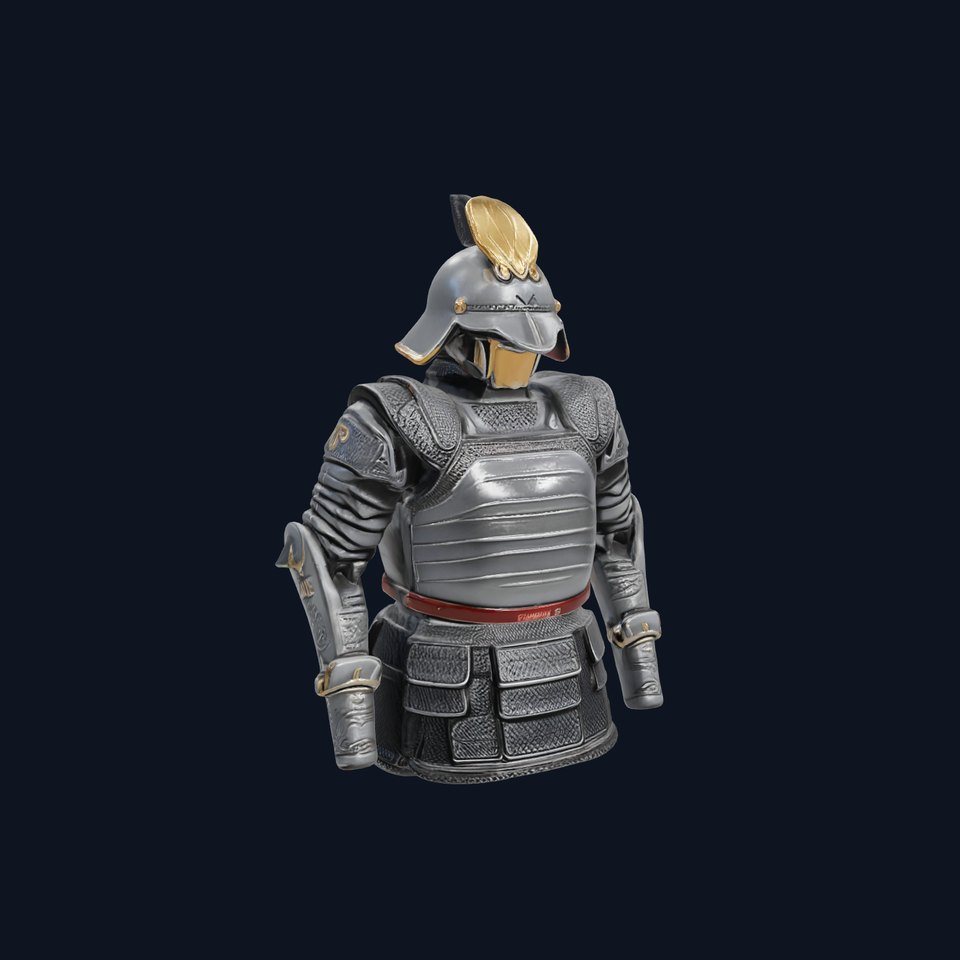 Samurai Knight Armor model pack