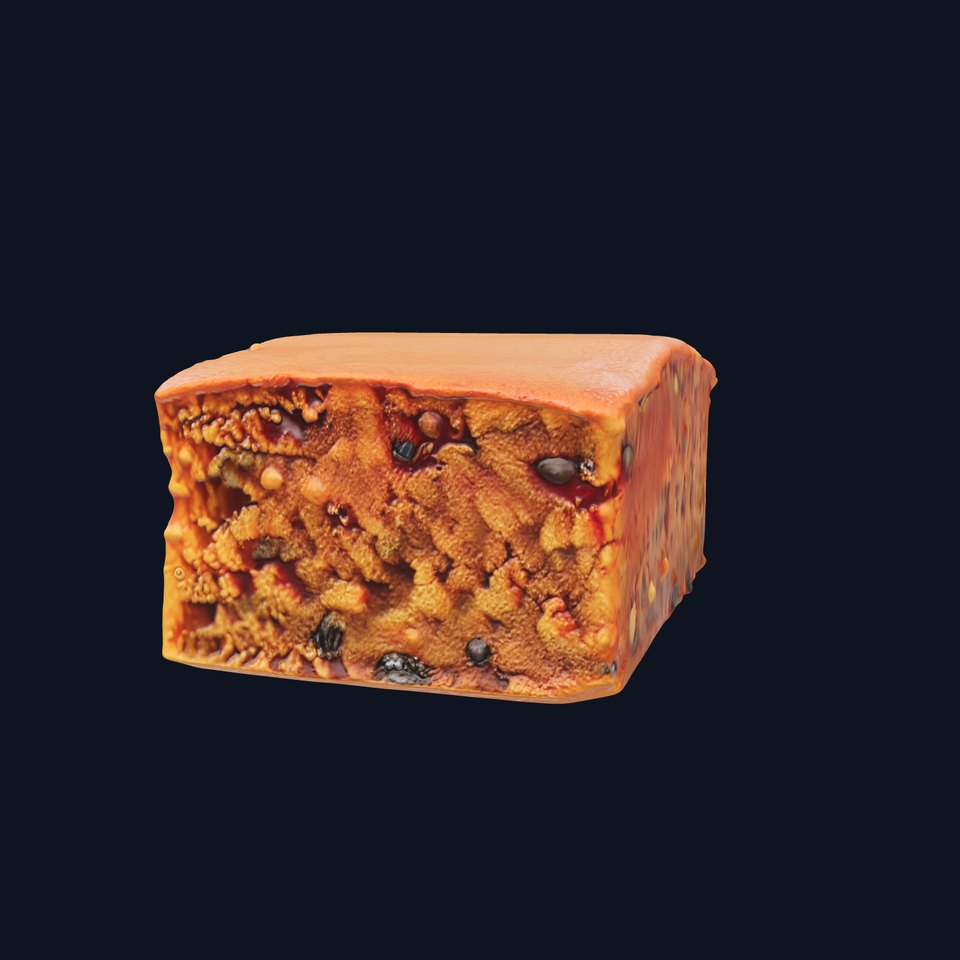 Spiced Rum Cake 3D model pack