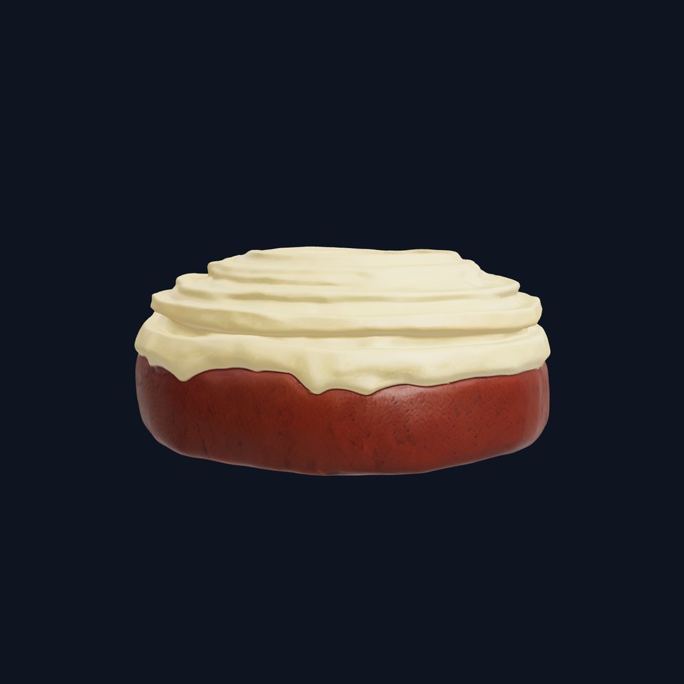 Banana Cake Dessert Model Pack