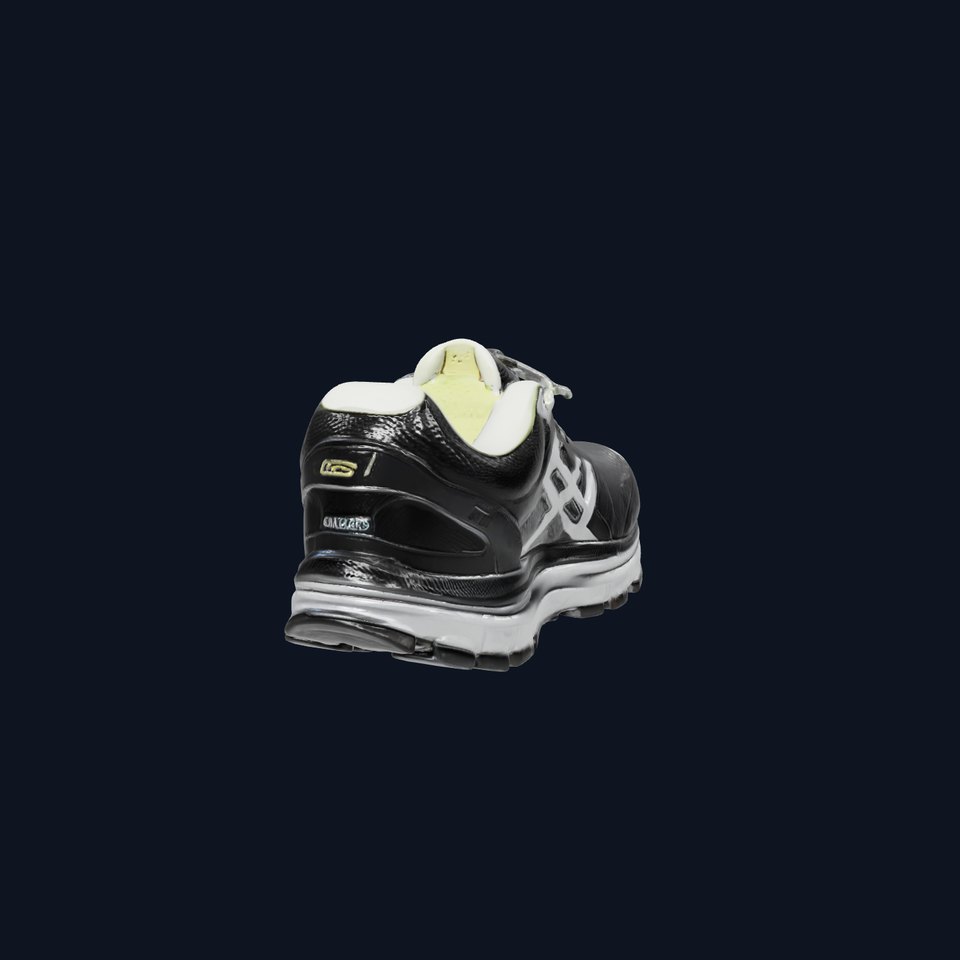 Trail Running Sneaker 3D model pack with robust grip and waterproof upper