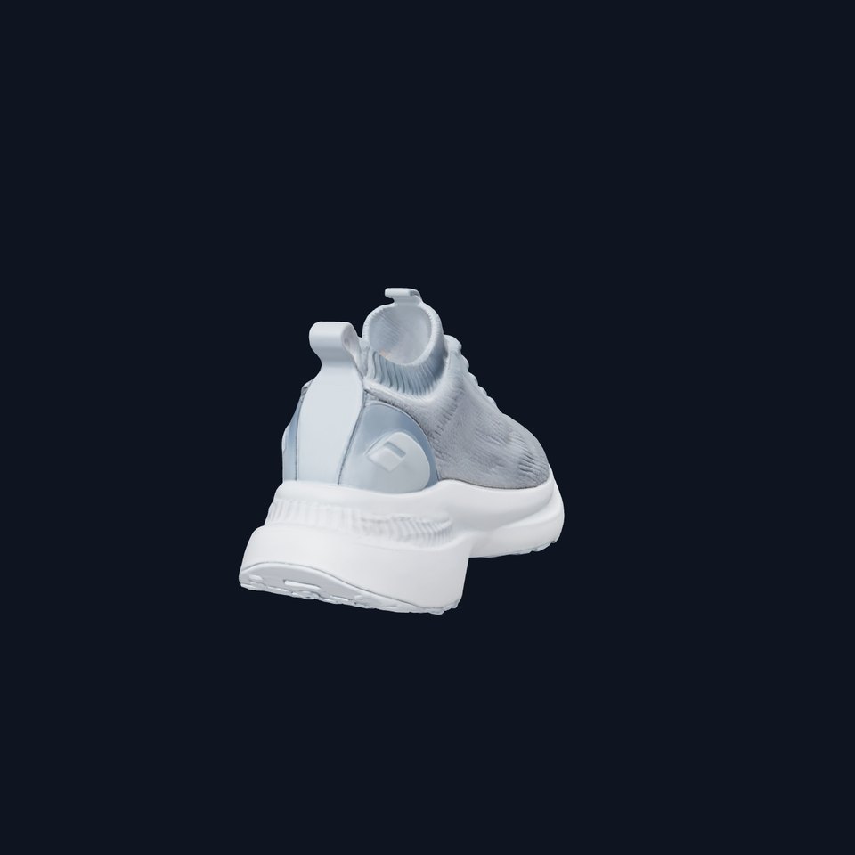 High-Performance Gym Sneaker 3D model pack with flexible sole