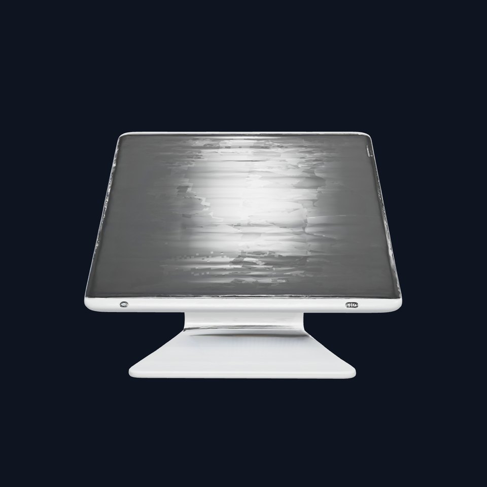 Articulating Tablet Stand with Wireless Charger model pack