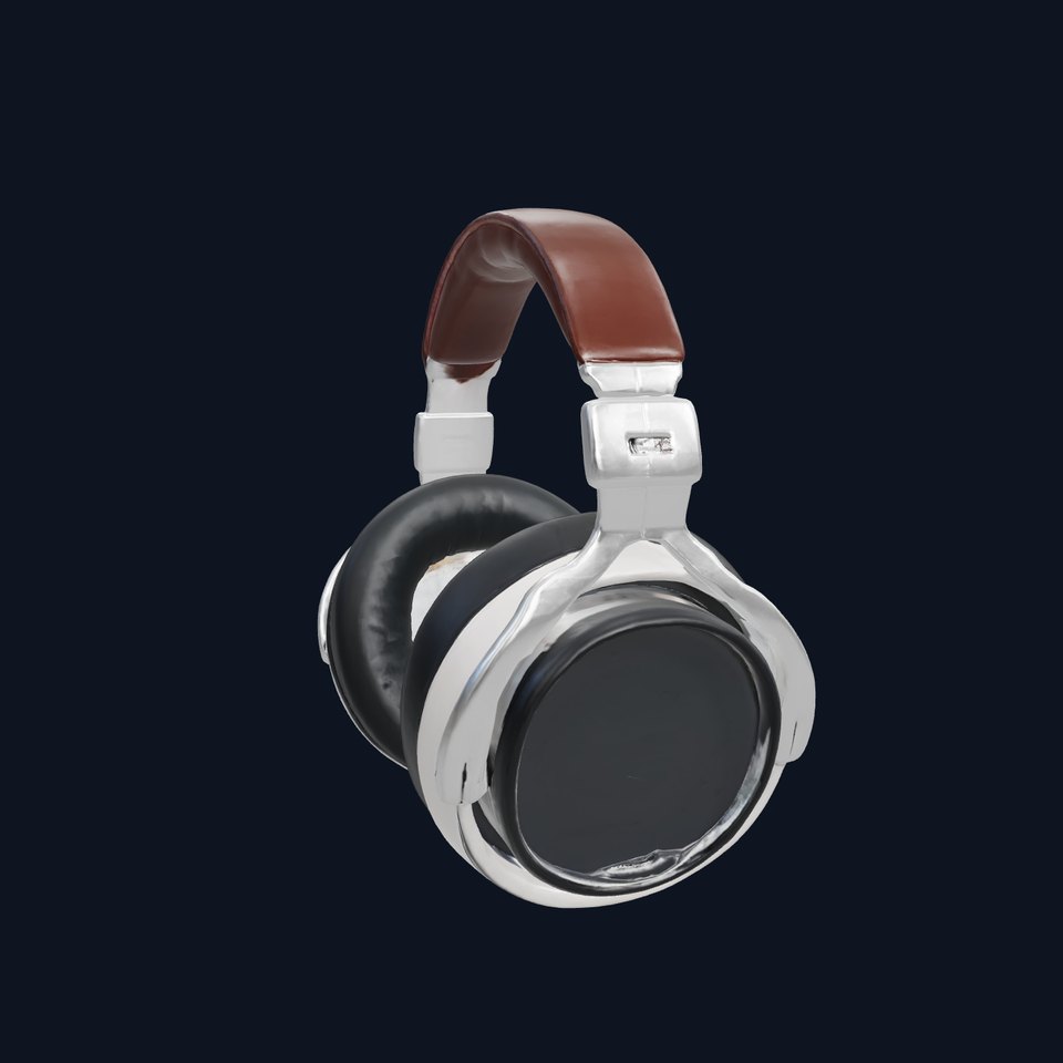 Audiophile Headphones Open-Back Model Pack