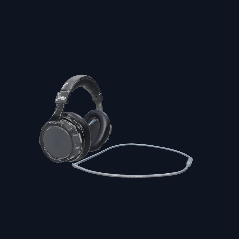 Rugged Sports Headphones Dynamic Audio model pack