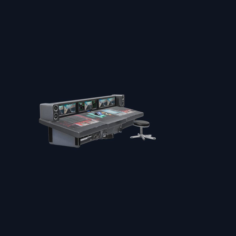 Compact Audio Booth model pack