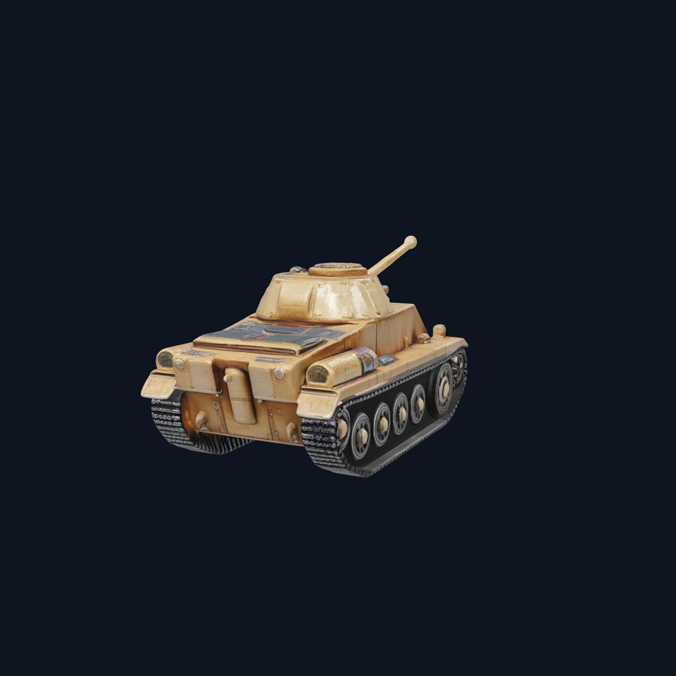 Historic PzKpfw Vehicle Replica model pack
