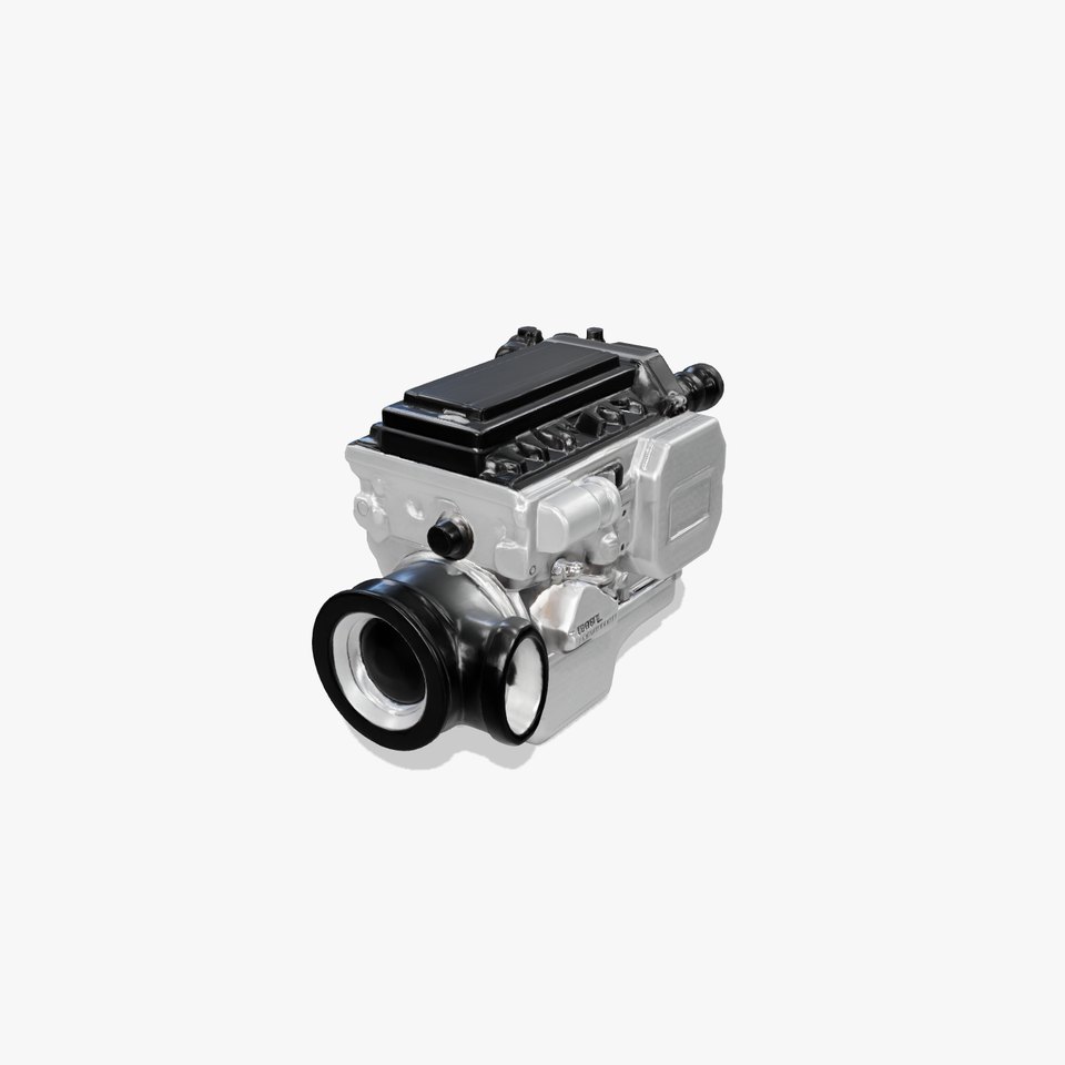 Biofuel-Compatible Inline-4 Engine model pack