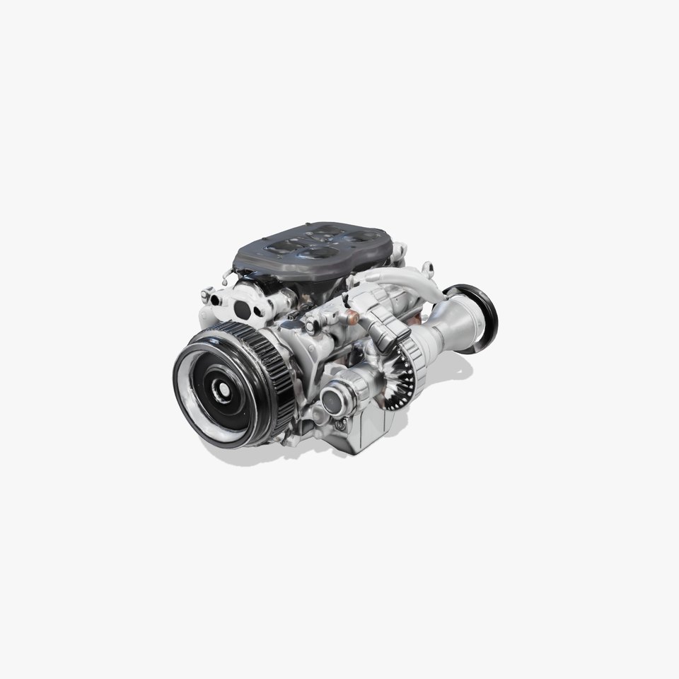 Supercharged V8 Engine with Reinforced Internals model pack