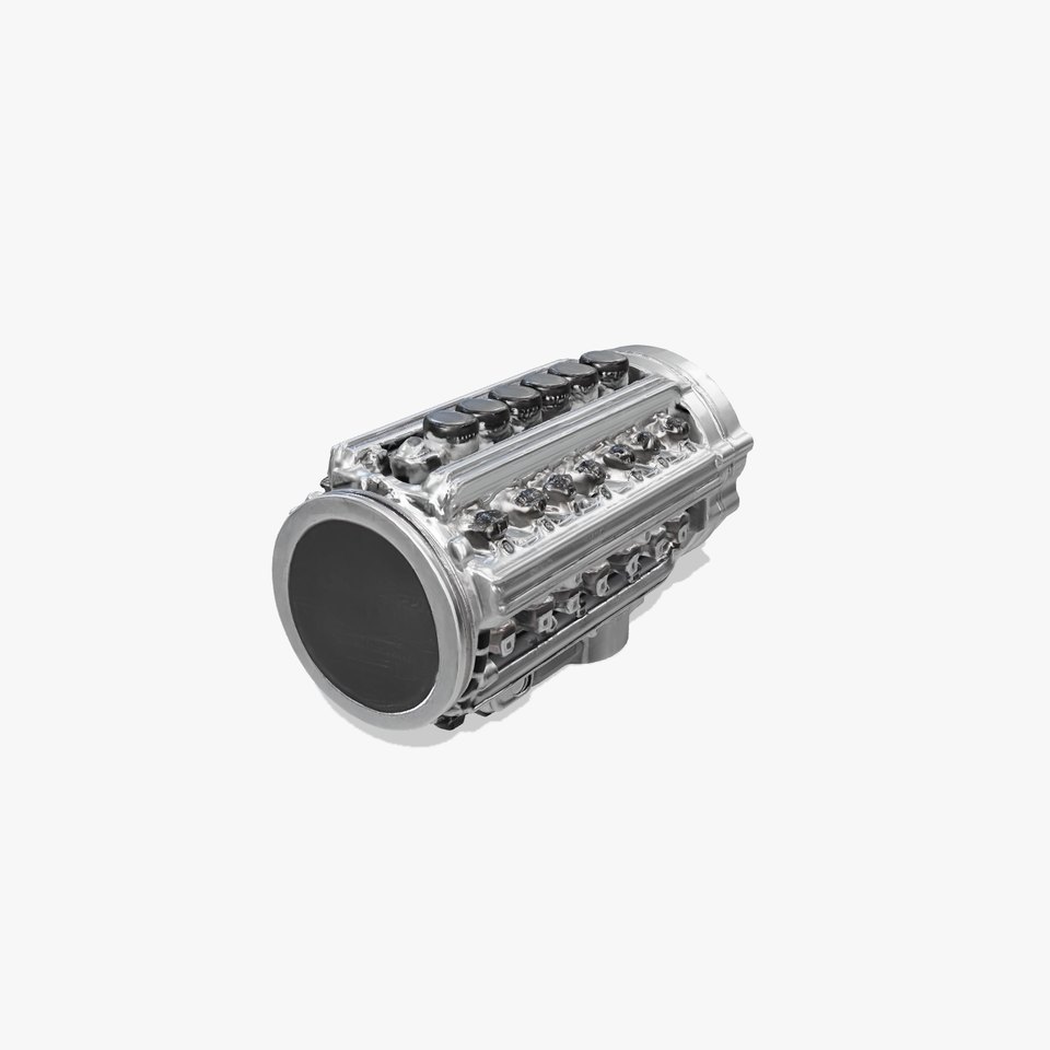 Flat-6 Precision Engine model pack