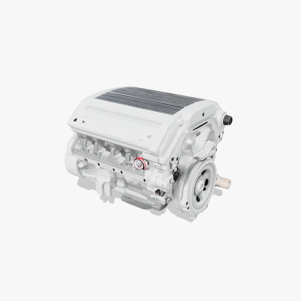 Inline 4-Cylinder Engine Precision model pack
