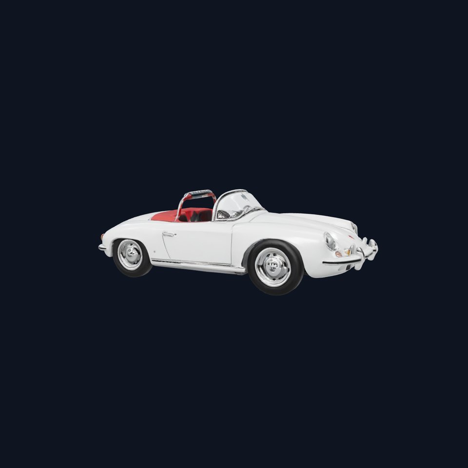 Classic Retro Roadster Coupe model pack