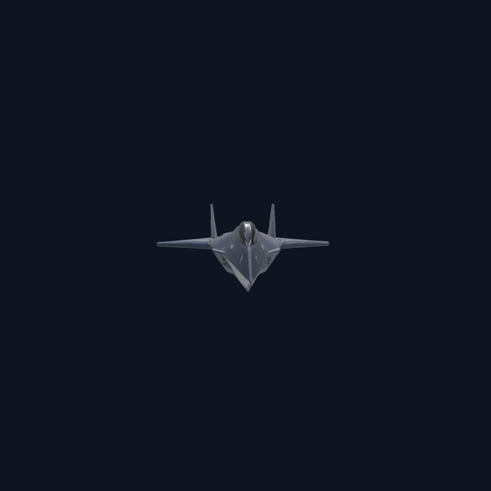 VoidRunner 9000 Stealth Jet Model Pack