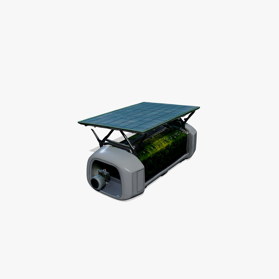 EcoLift Solaris Vertical Farm Aircraft model pack