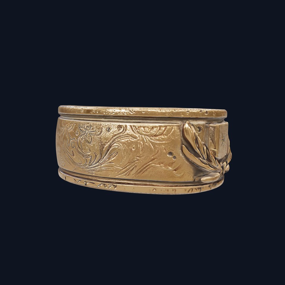 Classic Roman Wreath Band model pack