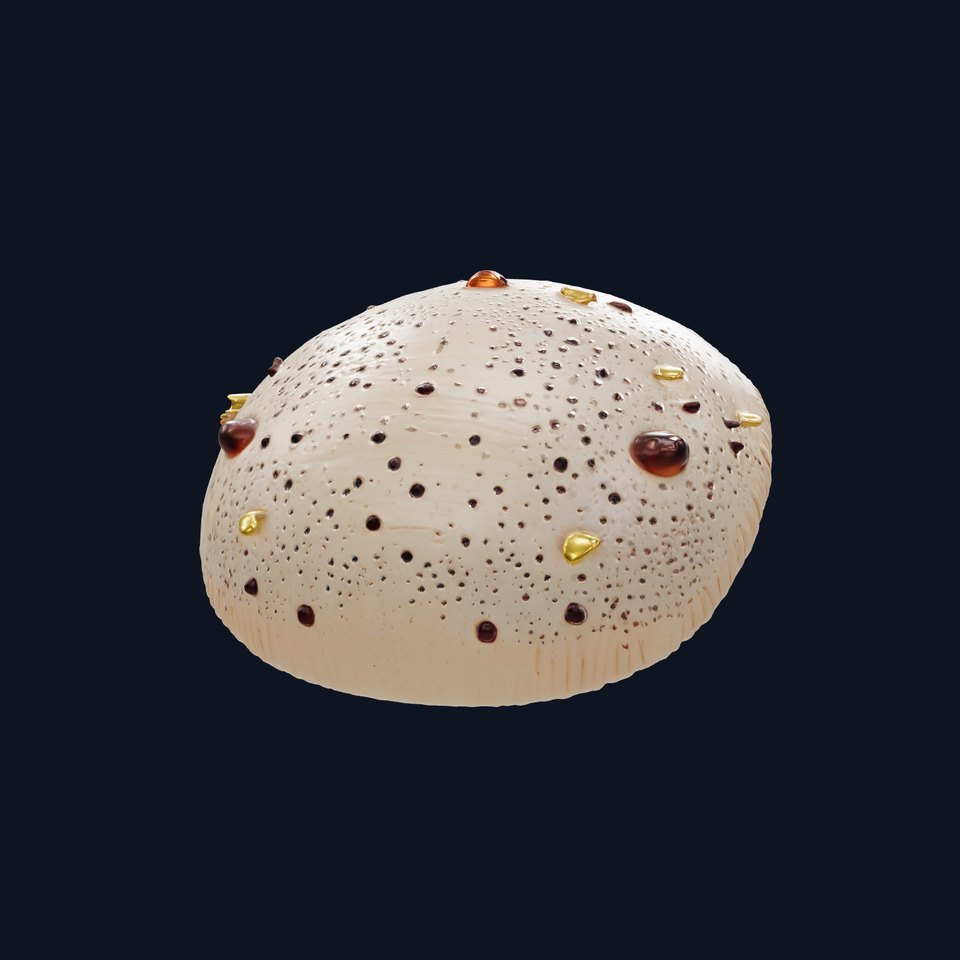 Futuristic Glowing Mushroom model pack