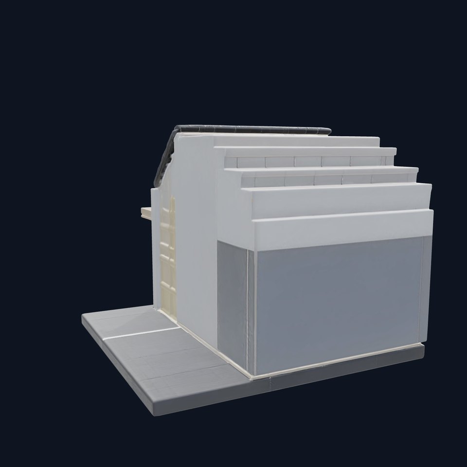 Whimsical Toy Store Exterior with Teddy Bear Sign model pack