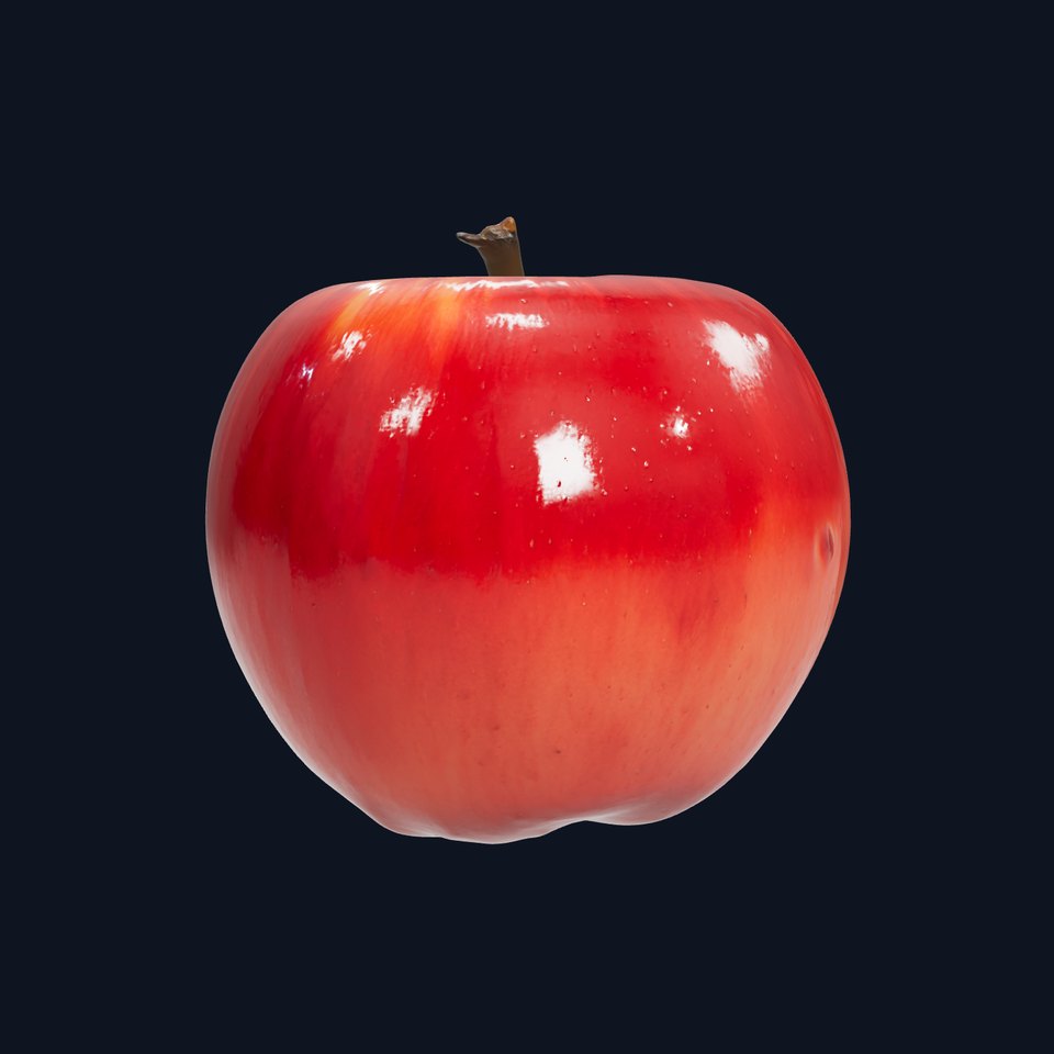 Realistic Red Apple model pack with Shiny Texture